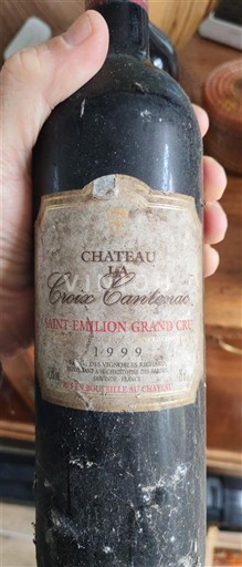 Bordeaux Saint-Émilion Grand Cru Château Croix Cantenac 1999