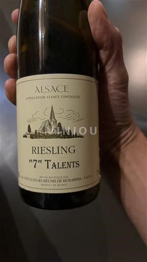 Alsace Les Viticulteurs Réunis de Hunawihr 7 Talents 2015