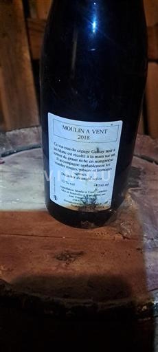 Beaujolais Moulin-à-vent Domaine Troizelle 2018