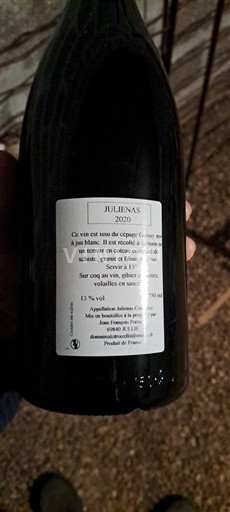 Beaujolais Juliénas Domaine Troizelle 2020