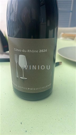 Rhône Valley Côtes du Rhône Sophie Pic & Michel Chapoutier 2024