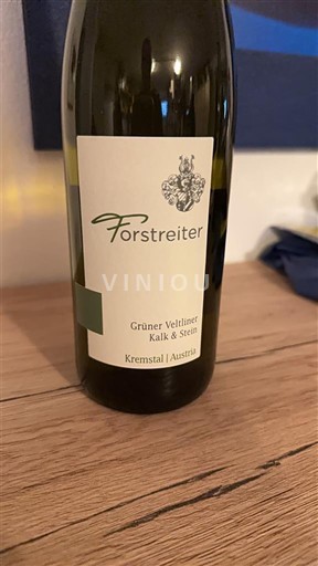 Nederøstrig Kremstal DAC Forstreiter Grüner Veltliner Kalk & Stein 2023