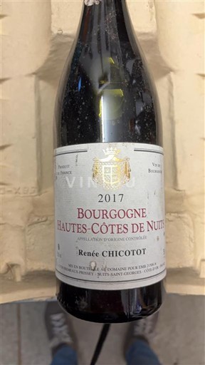Bourgogne Không được chỉ định Renée Chicotot 2017