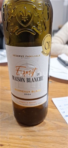 Bordeaux Bordeaux Blanc Maison Blanche Esprit de Maison Blanche 2024
