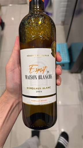Bordeaux Bordeaux blanc Maison Blanche Esprit de Maison Blanche 2024