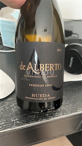 Vin Blanc sec Fermentado en Barrica Verdejo 100% Alberto 2023 Spanien Castilien og León Rueda DO