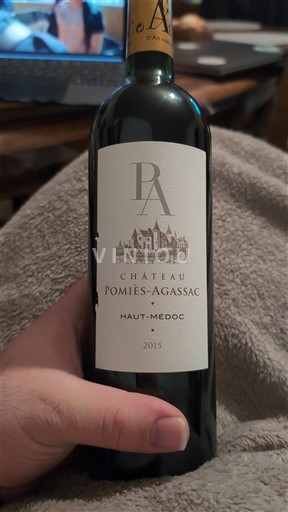 Bordeaux Haut-Médoc Château Pomiès-Agassac 2015