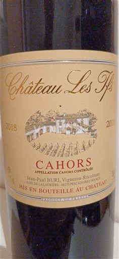 Sudoeste Cahors Château Les Ifs 2018