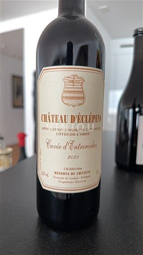 Vaud Côtes de l'Orbe DOP Château Éclépens d'Enteroches 2021