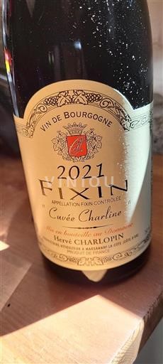 Burgundy Fixin Hervé Charlopin Charline 2021