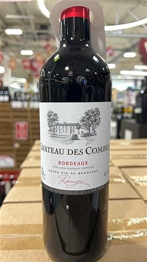 Bordeaux Château Des Combes 2019