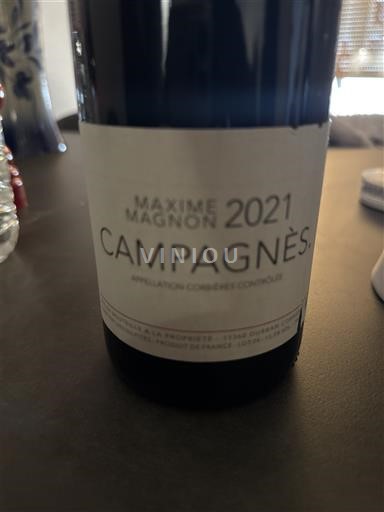 Langvedok Corbières Maxime Magnon Campagnès 2021