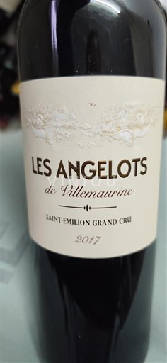 Burdeos Saint-Émilion Gran Cru Grand Cru Villemaurine Les Angelots de Villemaurine 2017