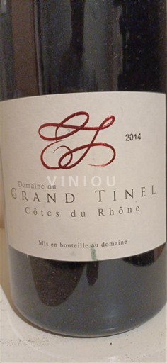 Vale do Ródano Côtes-do-Ródano Domaine Grand Tinel 2014