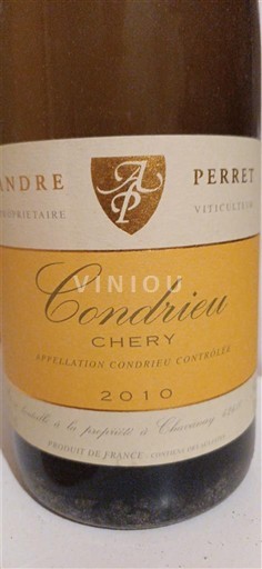 Rhônevallei Condrieu André Perret Chéry 2010