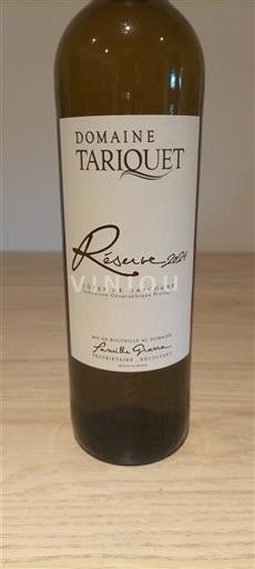 Tây Nam Côtes de Gascogne Domaine Tariquet Réserve 2021