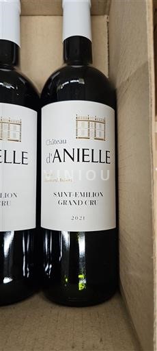 Bordeaux Saint-Émilion Grand Cru Grand Cru Château Anielle 2021