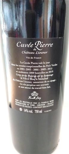 Bordeaux Haut-Médoc Château Liouner Pierre 2019