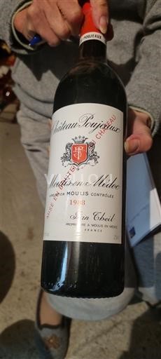 Bordeaux Moulis-en-Médoc Château Poujeaux 1988