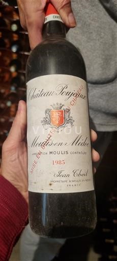 Bordeaux Moulis-en-Médoc Château Poujeaux 1985
