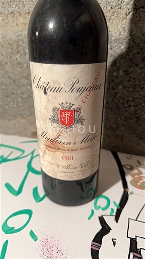 Bordeaux Moulis-en-Médoc Château Poujeaux 1981