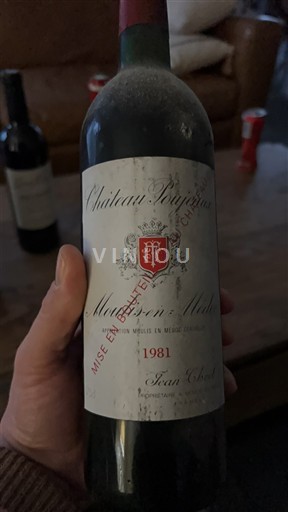 Bordeaux Moulis-en-Médoc Château Poujeaux 1981