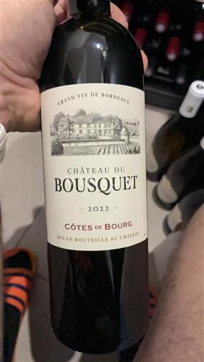 Bordeaux Côtes-de-bourg Château Bousquet 2022