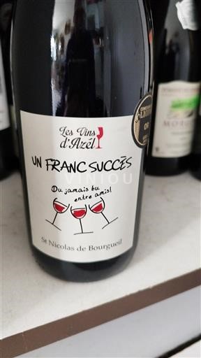 Loire-dalen Saint-Nicolas-De-Bourgueil Les Vins Azel Un Franc Succès 2023