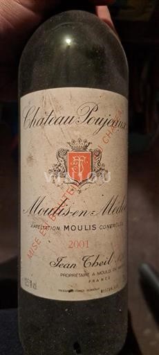 Bordeaux Moulis-en-Médoc Château Poujeaux 2001