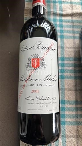 Bordeaux Moulis-en-Médoc Château Poujeaux 2001