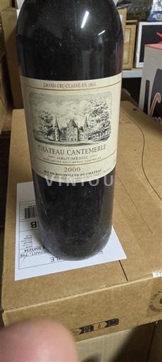 Bordeaux Haut-Médoc Grand Cru Château Cantemerle 2000
