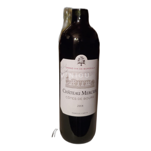 Bordeaux Côtes-de-bourg Château Mercier 2018
