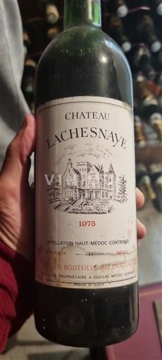 Bordeaux Haut-Médoc Château Lachesnaye 1975