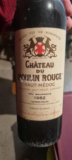 Bordeaux Haut-Médoc Cru Bourgeois Château Moulin Rouge 1982