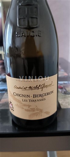 Savoja in Bugey Chignin-Bergeron André et Michel Quenard Les Terrasses Neleten.