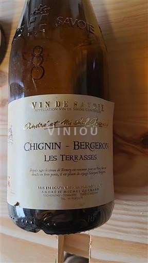 Savoja in Bugey Chignin-Bergeron André et Michel Quenard Les Terrasses Neleten.