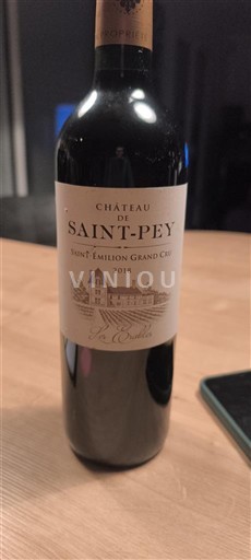 Bordeaux Saint-Émilion Grand Cru Grand Cru Château Saint-Pey 2018