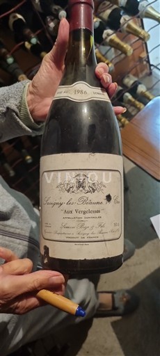 Bourgogne Savigny-lès-beaune Premier Cru Simon Bize & Fils Aux Vergelesses 1986