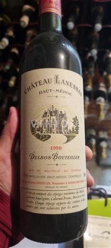 Bordeaux Haut-Médoc Château Lanessan Delbos-Bouteiller 1990