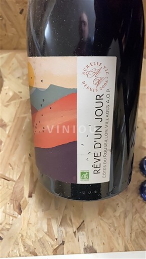 Roussillon Côtes du Roussillon Villages Aurélie Vic Rêve d'un Jour 2022