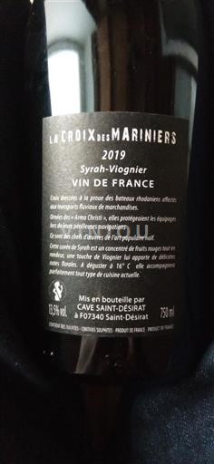 Thung lũng Rhône Không được chỉ định Cave Saint-Désirat La Croix des Mariniers 2019
