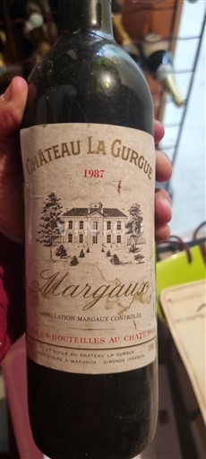 Bordeaux Margaux Château La Gurgue 1987