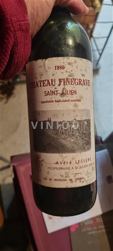 Bordeaux Saint-Julien Château Finegrave 1980