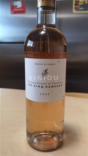 Provence Coteaux Varois en Provence Rameau Or Les Cinq Rameaux 2023