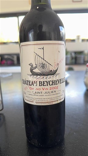 Bordeaux Saint-Julien Grand Cru Château Beychevelle 2002