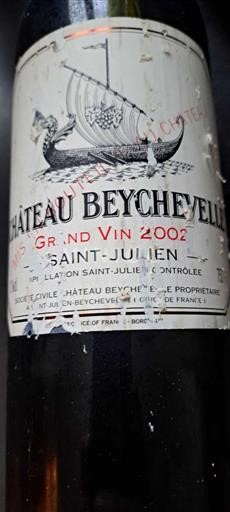 Bordeaux Saint-Julien Grand Cru Château Beychevelle 2002