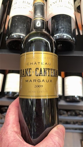 Burdeos Margaux Grand Cru Château Brane-Cantenac 2009
