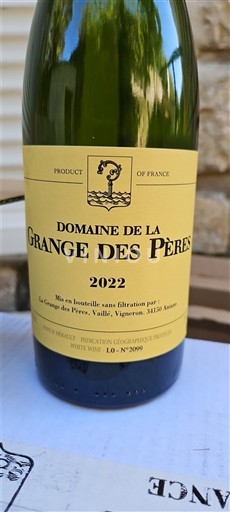 Languedoc-Roussillon Aude Domaine La Grange des Pères 2022
