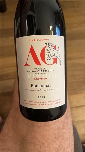 Údolí Loiry Bourgueil Famille Amirault Grosbois Chevrette 2018