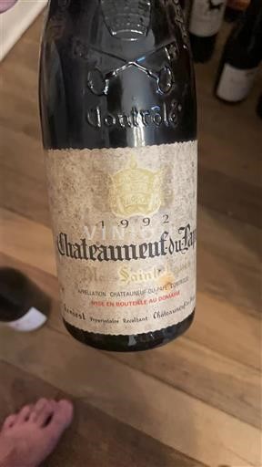 Valle del Ródano Châteauneuf-du-Pape. Coutière 1992